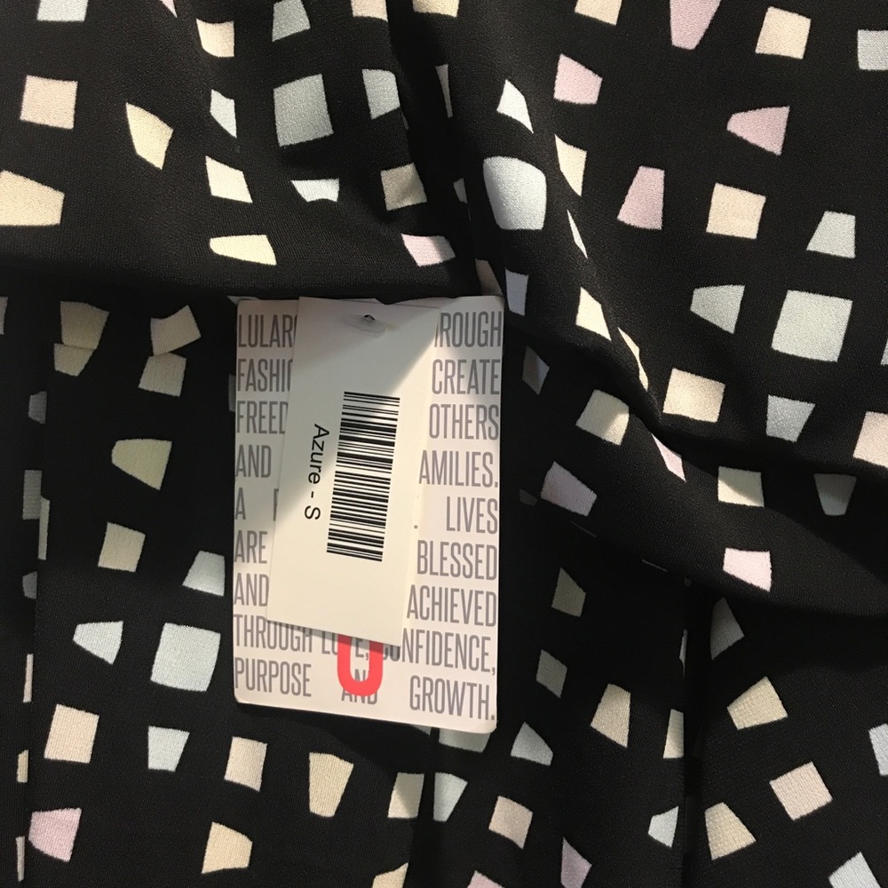 Small Azure Skirt-Black and Pastel